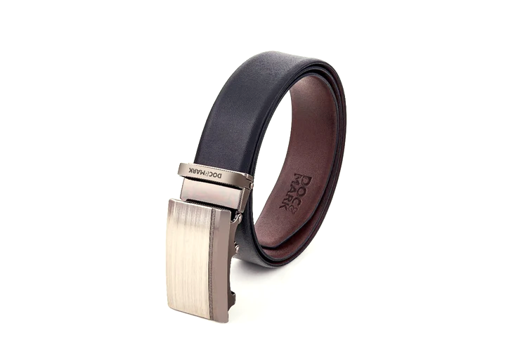 Auto Lock Reversible Leather Belt - AL16REV
