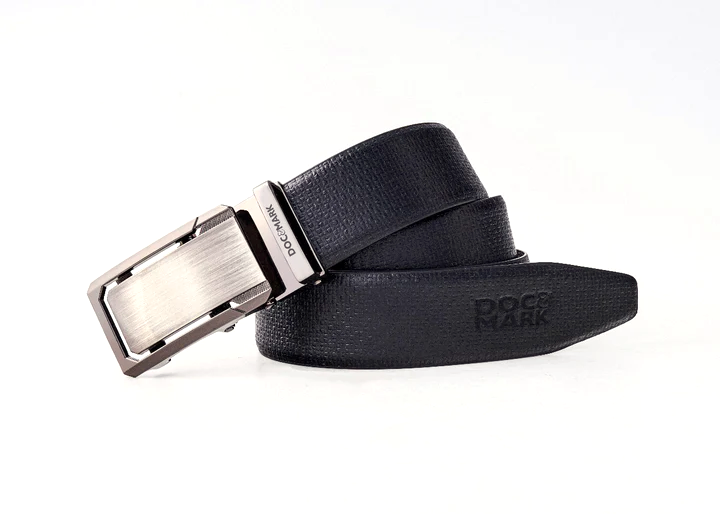 Auto Lock Reversible Leather Belt - Model AL100REV