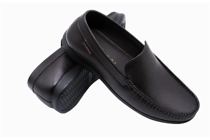 Men's Stylish Leather Loafers  621 BK/ CBN